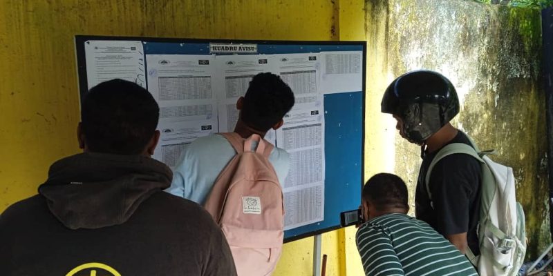 Kandidatu ofisiál supervizaun CNE Bobonaro 211 pasa ba teste orál