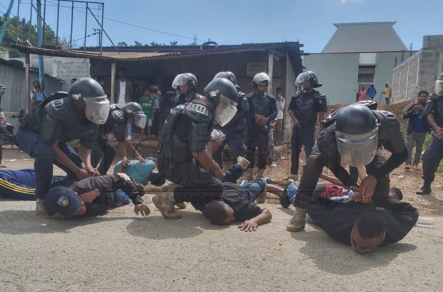 PNTL Baucau realiza treinamentu uza forsa hasoru grupu kriminozu