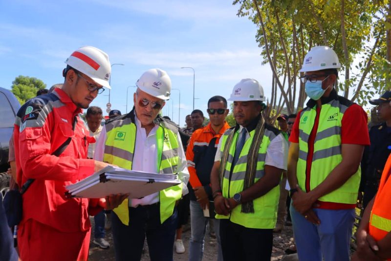 PR agradese komunidade tanba kontribui iha projetu estrada nasionál ba Nítibe