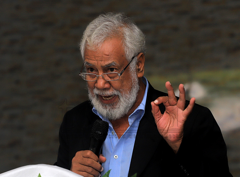 Xanana Gusmão enkoraja estudante UNPAZ tenke sai ezemplu ba pás