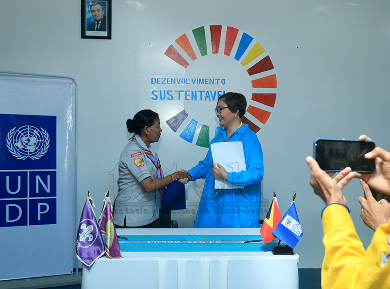 UNE-TL na’in-25 partisipa Jambore Mundiál iha Korea Súl