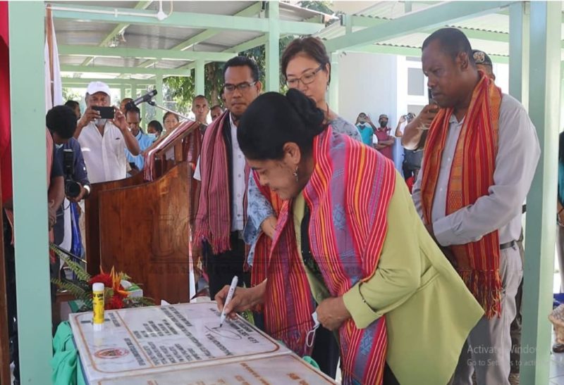 MS inaugura infraestrutura saúde neen iha Bobonaro