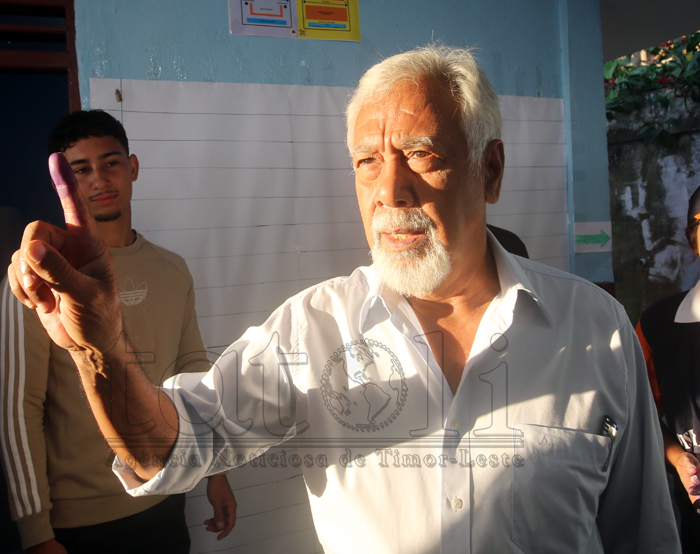 ElPar 2023 : Fiar CNRT sei manán, Xanana: joven labele provoka malu