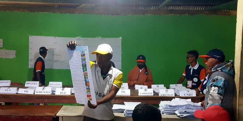 CNRT hetan votu maioria iha Suku Ponilala