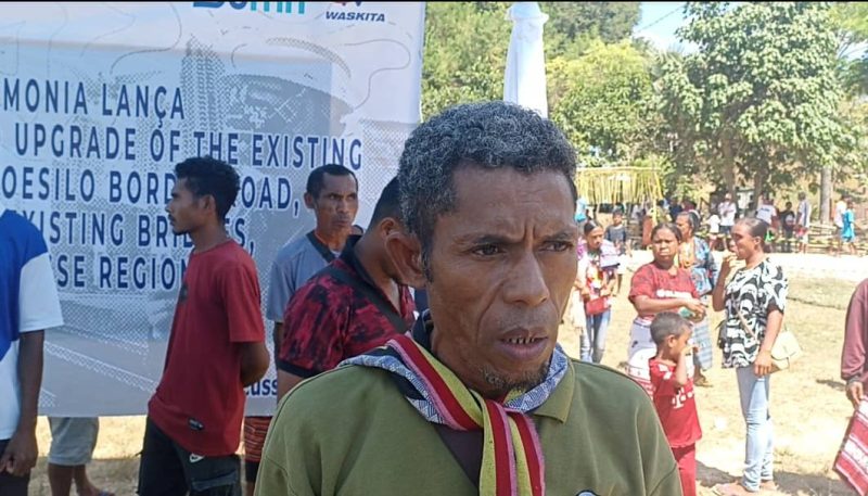 Komunidade promete fó kontribuisaun ba projetu estrada Oésilo