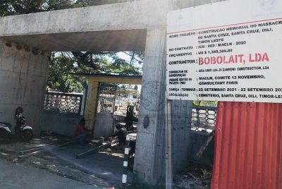 MAKLN-Komité 12 Novembru kontinua buka solusaun ba konstrusaun Memoriál Santa Krús 