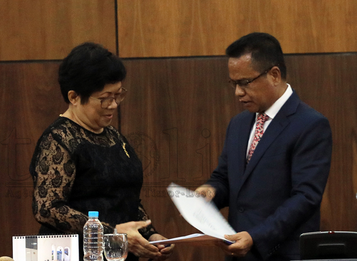 Maria Fernanda Lay feto dahuluk lidera lejislatura daneen