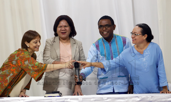 FOTO ATUÁL: GASC partisipa Workshop ba ‘Stocktaking Food Systems’