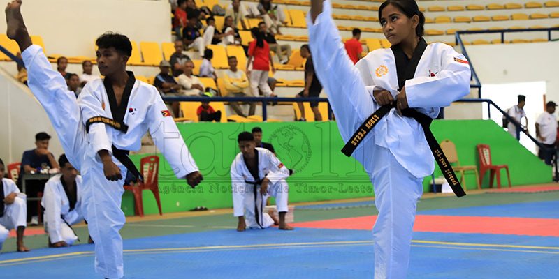 Taekwondo prepara atleta na’in-10 kompete iha jogu CPLP