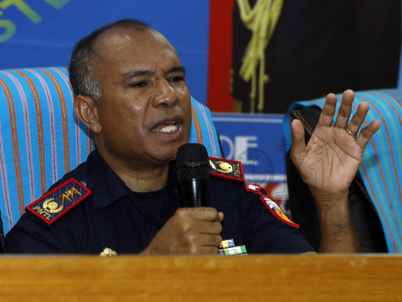 Komandu PNTL sei halo leilaun ba viatura 163