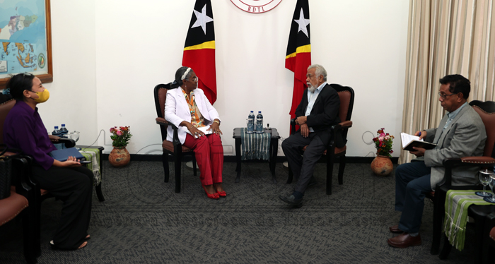 Embaixadora Cuba hasoru Xanana reafirma kompromisu apoia Timor-Leste