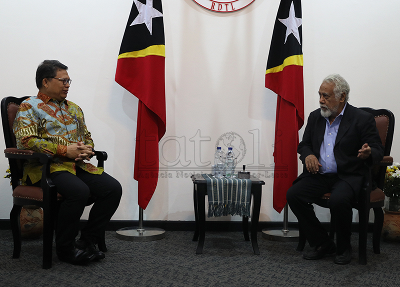 Embaixadór Indonézia no Xanana diskute zona ekonomia fronteira