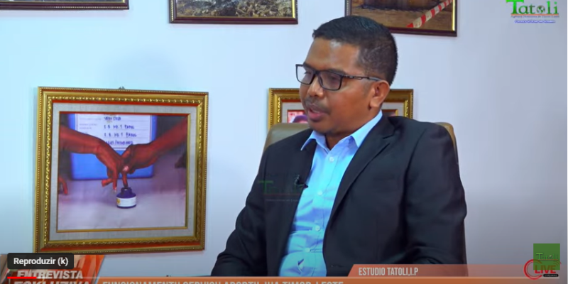 VÍDEO ATUÁL: Funsionamentu servisu Aportil iha Timor-Leste