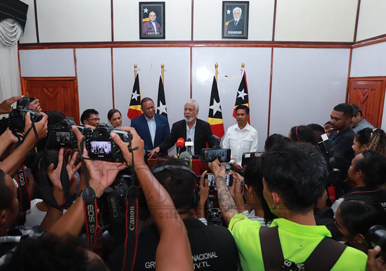 Konferensia Imprensa PM Xanana