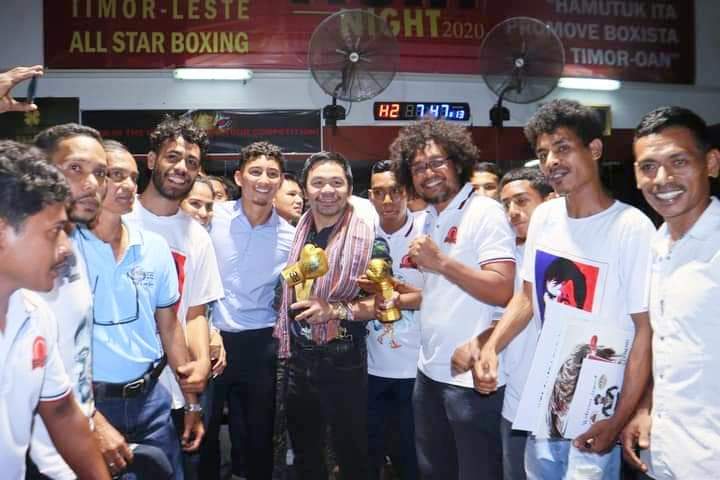 Manny Pacquiao observa direta Klube Boxe iha Timor-Leste - TATOLI ...