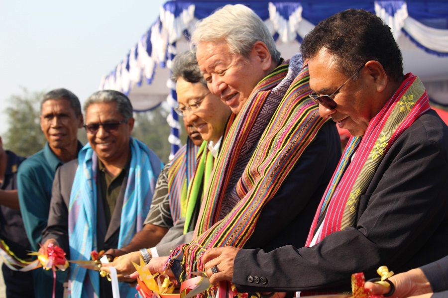JICA remata ona rehabilitasaun ba irigasaun Boluto iha Manatuto