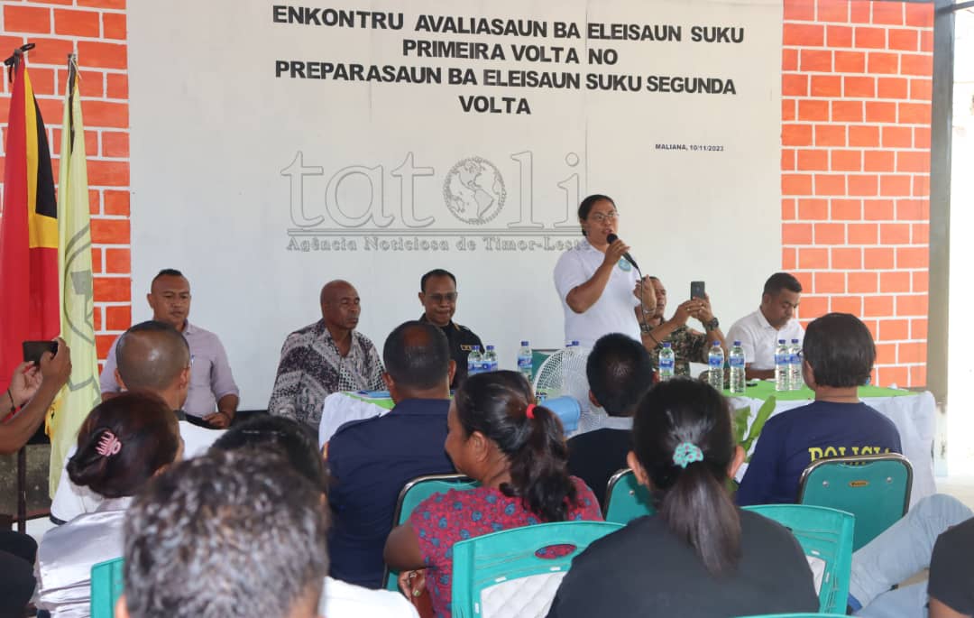 CNE Bobonaro avalia realizasaun eleisaun suku volta dahuluk