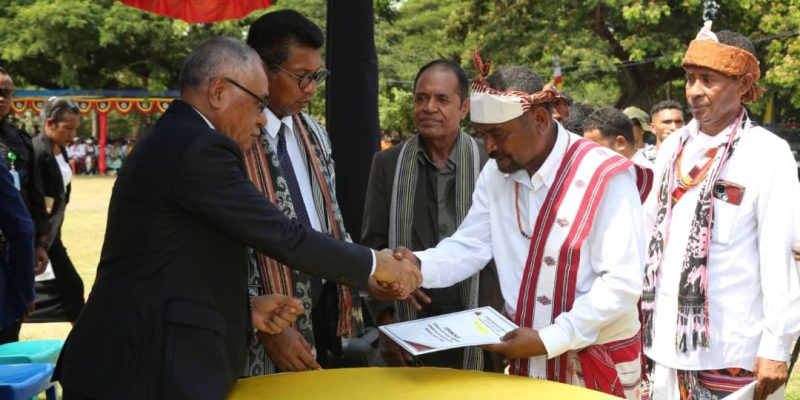 Konsellu Suku tenke harii sosiedade justu, inkluziva no prósperu