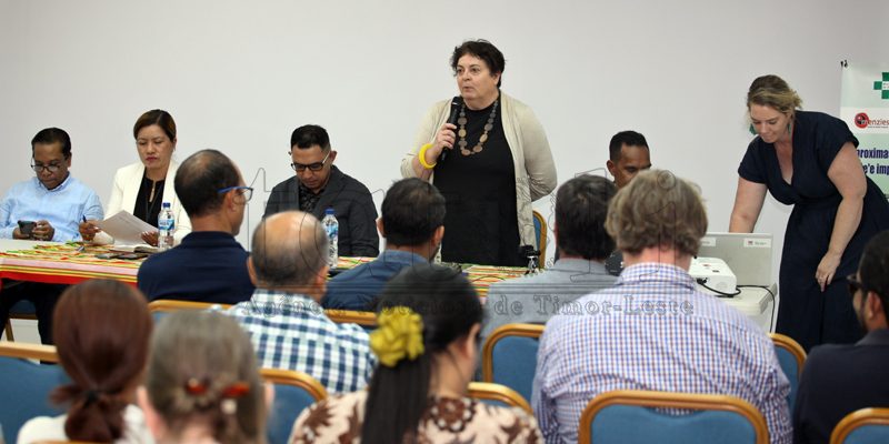 FOTO ATUÁL: Sorumutu entre Menzies ho parseiru sira iha Timor-Leste
