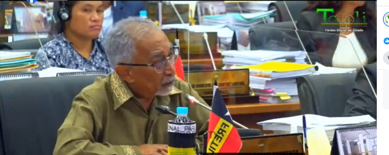 Mari Alkatiri retoma mandatu partisipa debate OJE 2024 iha PN