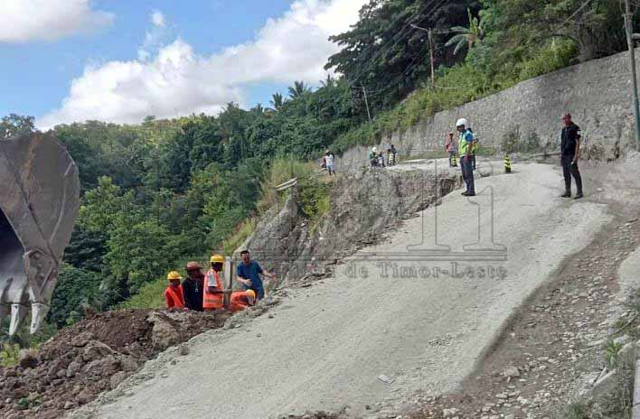 Kaleidoskópiu: Infraestrutura Estrada Lugatohi Viqueque