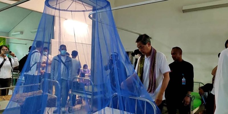 Governu Xina apoia ekipamentu protesaun Dengue bá HRM