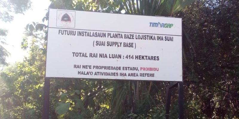 Timor GAP indemniza komunidade afetada ba Projetu Suai Supplay Base