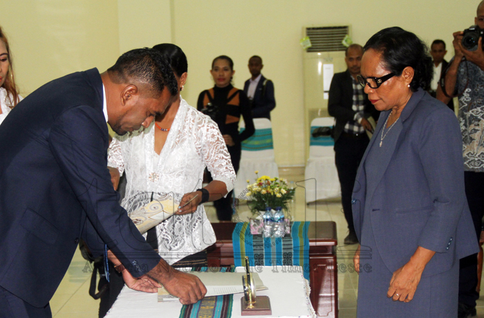 Prezidente INSS sei foku ba prioridade haat durante mandatu