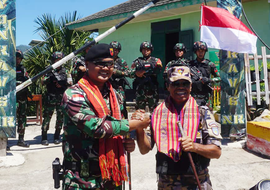 UPF no TNI realiza border meeting haforsa seguransa iha liña fronteira