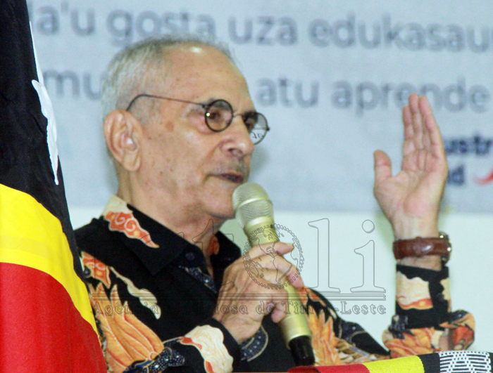 PR Horta fó hanoin Governu tau prioridade ba projetu ne’ebé la’o ona