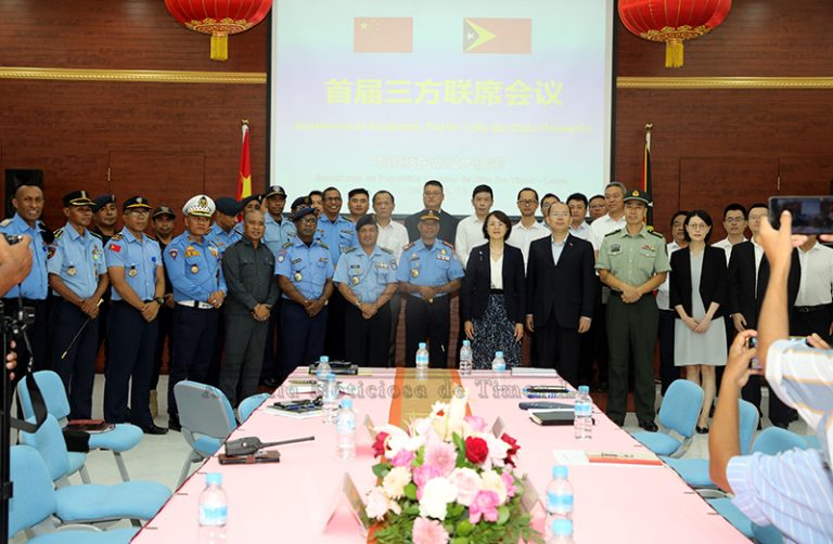 PNTL enkontru ho Embaisada China