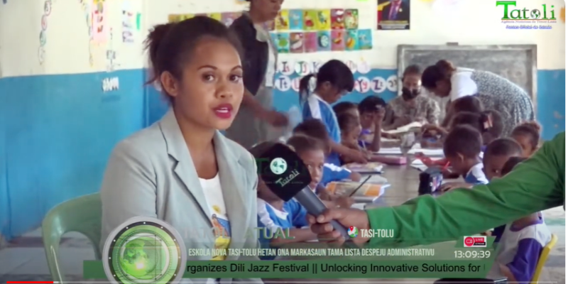 VÍDEO ATUÁL: Eskola Nova Tasi-tolu hetan ona markasaun tama lista despeju administrativu