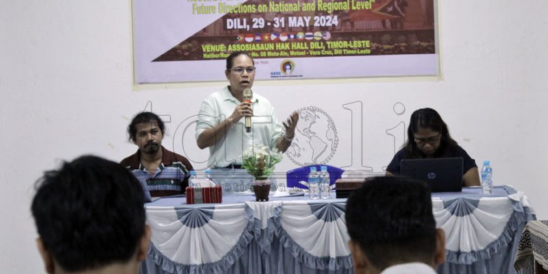 FOTO ATUÁL: Diskusaun entre sosiedade sívil husi ASEAN iha Dili