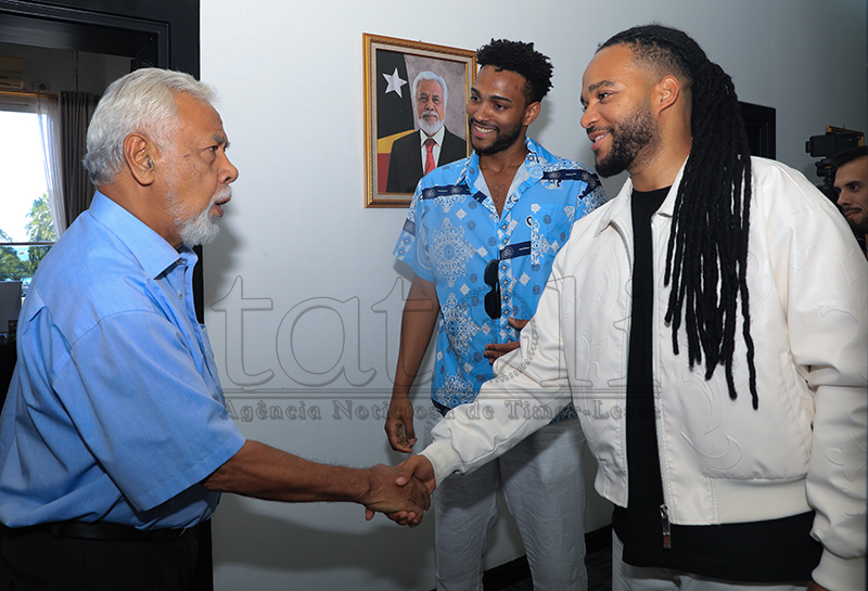 Artista Calema hasoru PM Xanana, “Ami sente hanesan iha uma rasik”