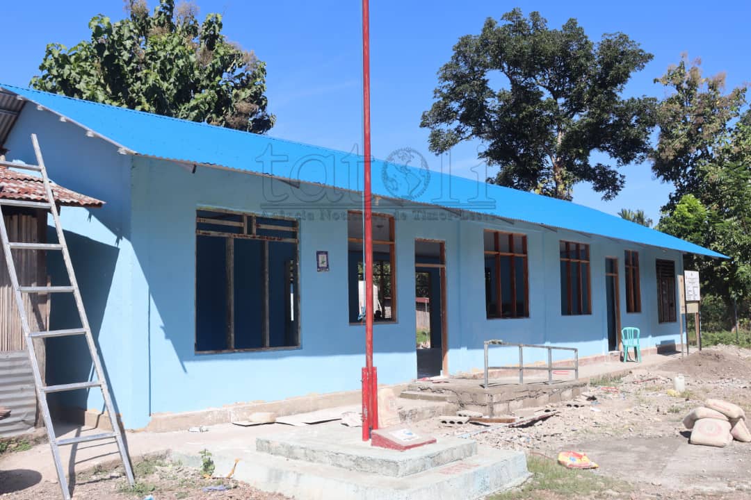 Reabilitasaun Sede Suku Holsa atinje 75%