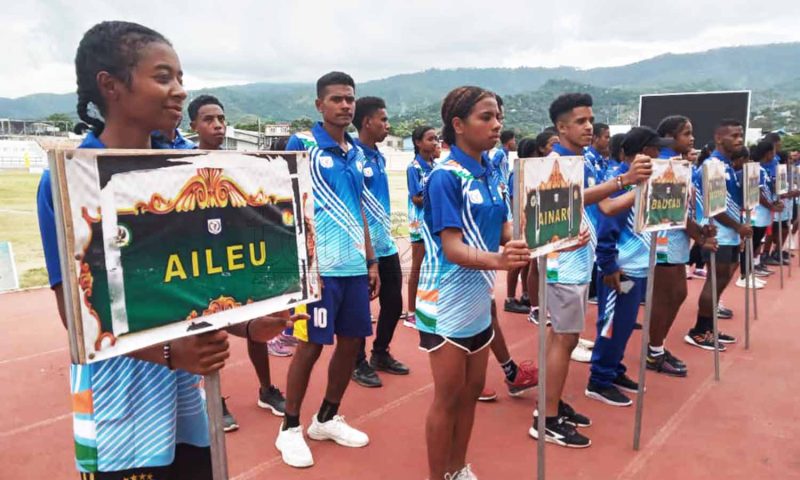 Atleta husi munisípiu inklui RAEOA partisipa abertura Kampionatu Nasionál