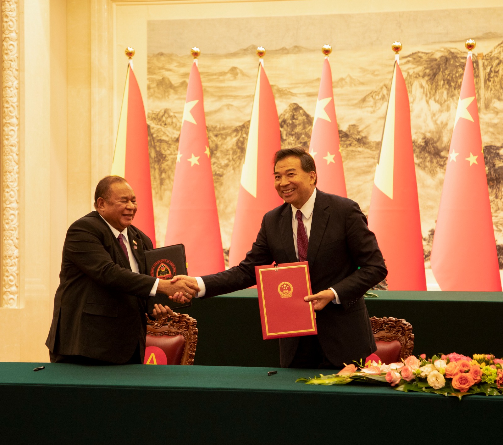Timor-Leste ho Xina selebra akordu promove “Belt and Road Indicative”