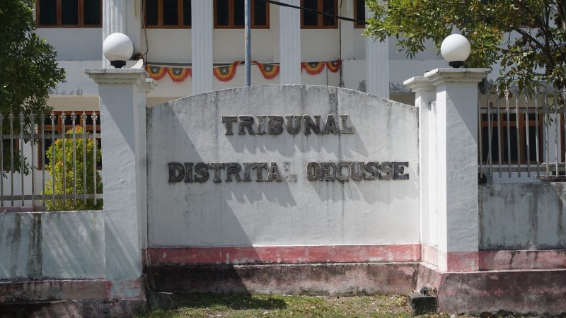 Tribunál Oé-Cusse rejista kazu pendente 492, maioria kontrabandu