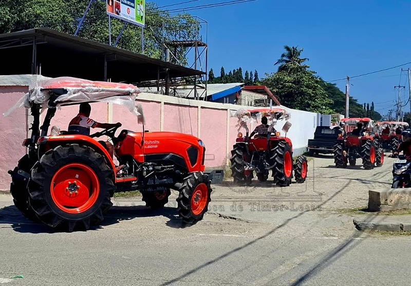 Grupu 23 iha Bobonaro sei simu mákina agrikultura modernu