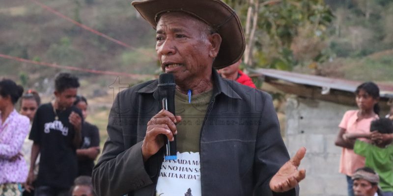 Governu presiza kontinua planu harii jardín rezisténsia iha foho Loe-Laco