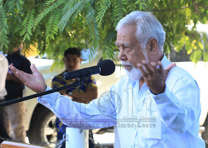 Xanana kongratula Ian Martin iha ámbitu komemorasaun loron Konsulta Populár