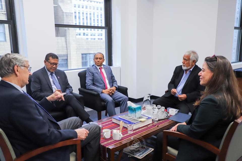 Pesoa Eminente g7+ diskute kooperasaun ho Prezidente WLA-CdM