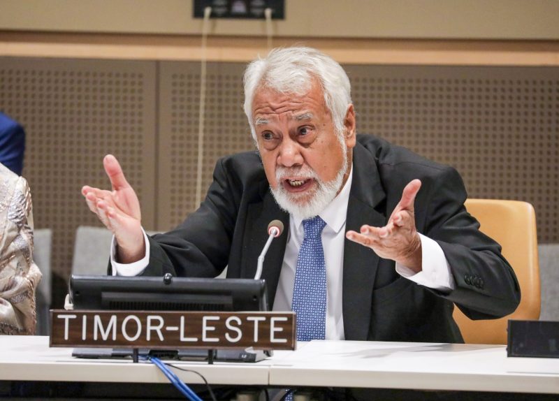 Luta ba pás, Xanana Gusmão louva líder nasaun g7+