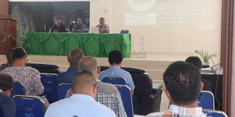 TIC Timor sensibiliza sistema dijitalizasaun no governu eletróniku iha Bobonaro