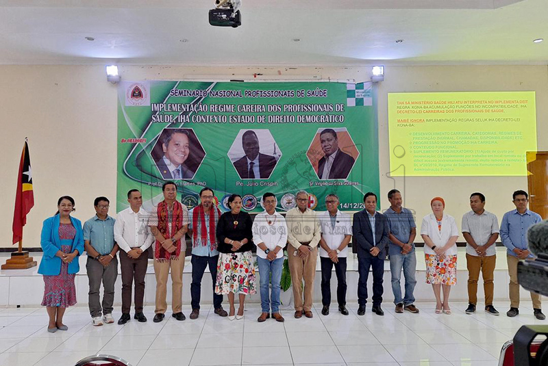 AMTL realiza semináriu nasionál kona-ba implementasaun rejime karreira ba profisionál saúde