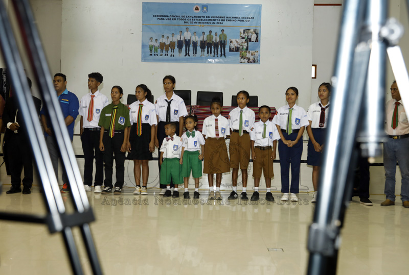 ME lansa uniforme eskolár nasionál, PM prefere haree didi’ak