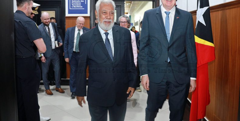Xefe Governu no Ministru Interiór Austrália diskute kooperasaun iha área oioin