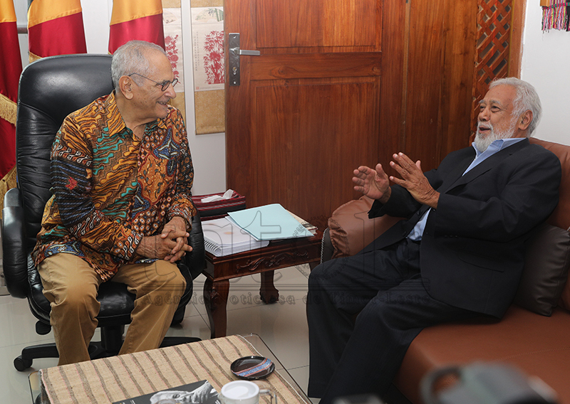 Ramos-Horta no Xanana diskute asesu ba oportunidade sira iha ASEAN