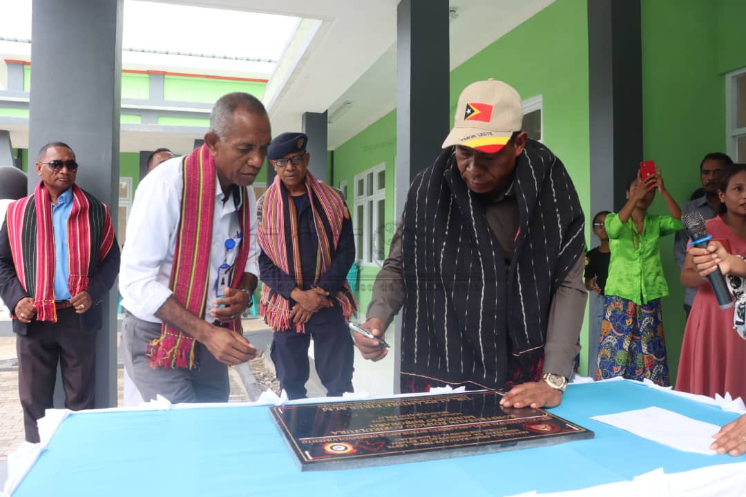 PAM Bobonaro inaugura edifísiu DSMA-SMSAS