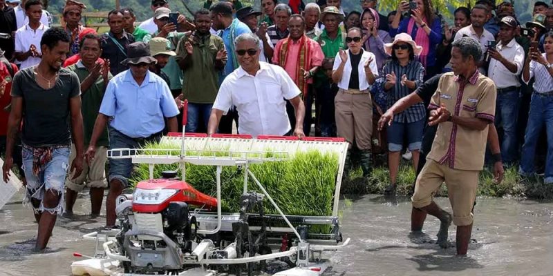 MAPPF-Autoridade RAEOA lansa kuda hare ho mákina iha Pante Makasar